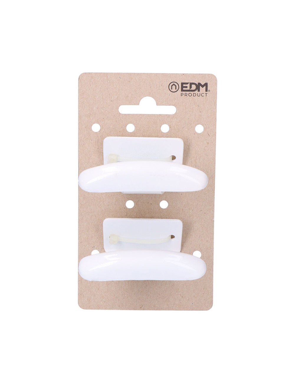 Colgador blanco 2 uds