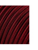 Carrete cable cordón tubular h03vv-f 2 x 0,75 mm burdeos, 5m