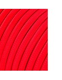 Carrete cable cordón tubular h03vv-f 2 x 0,75 mm rojo, 5 m