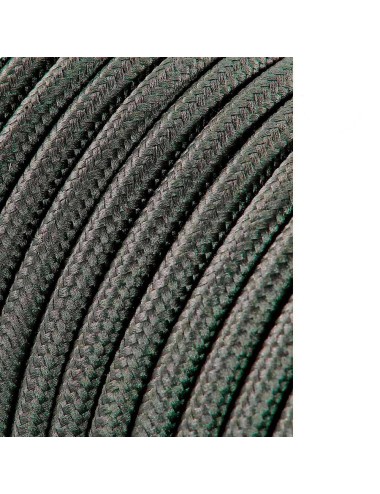 Carrete cable cordón tubular h03vv-f 2 x 0,75 mm gris oscuro, 5 m