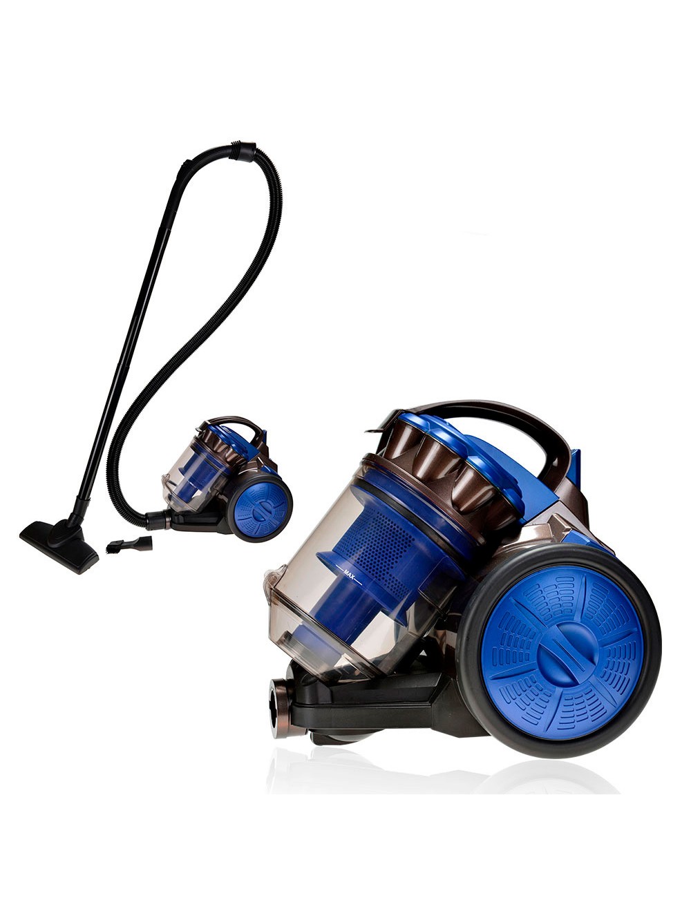 Aspiradora sin bolsa multiciclonico clase "a" 700 w 2,5 l