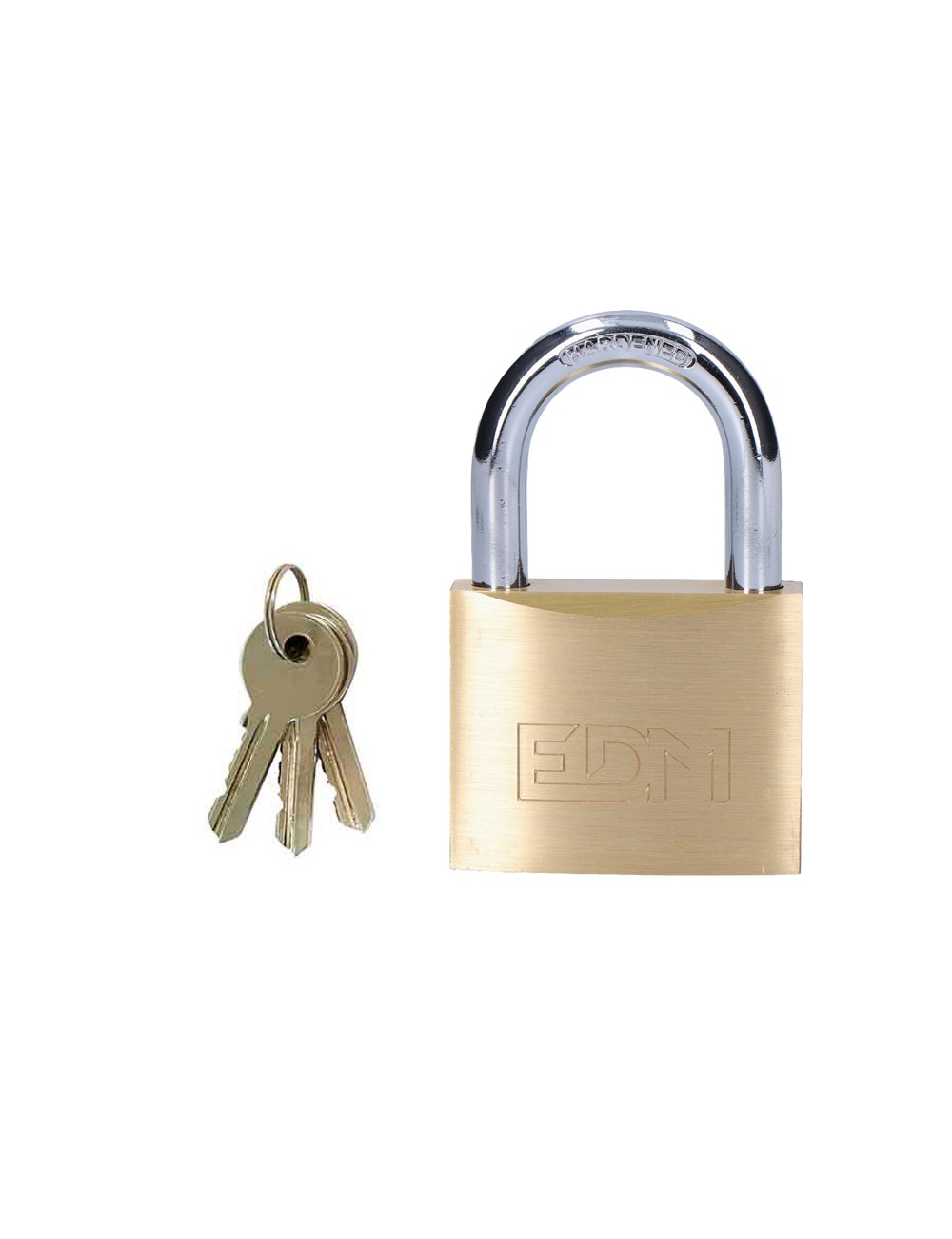 Candado de latón arco normal 50mm