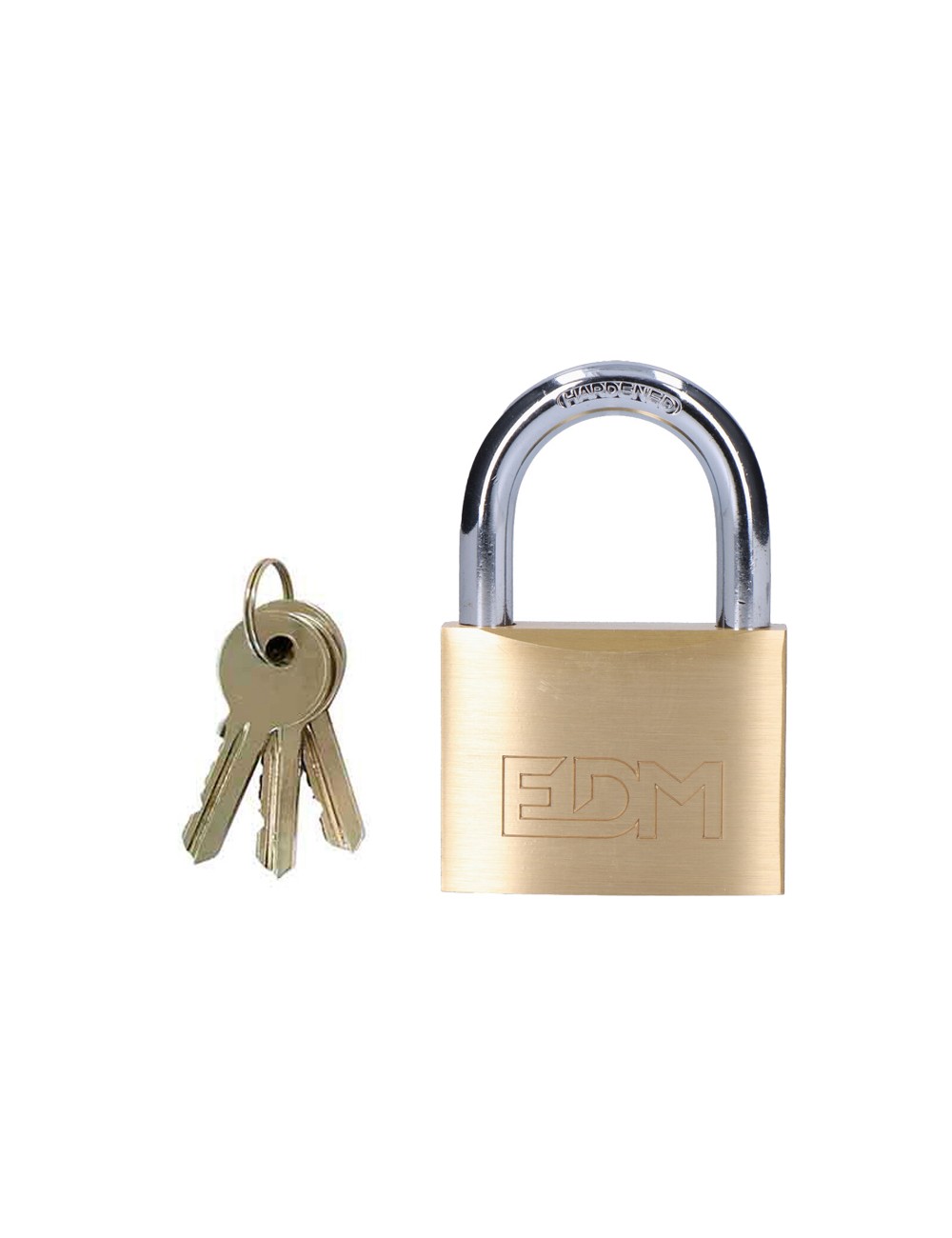Candado de latón arco normal 60mm