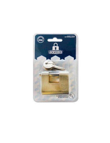 Candado de latón reforzado de seguridad 50 x 47 x 20 mm