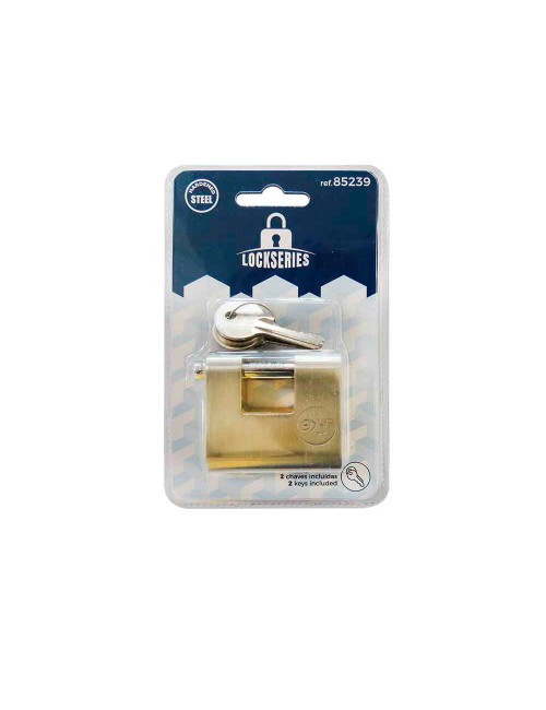 Candado de latón reforzado de seguridad 50 x 47 x 20 mm