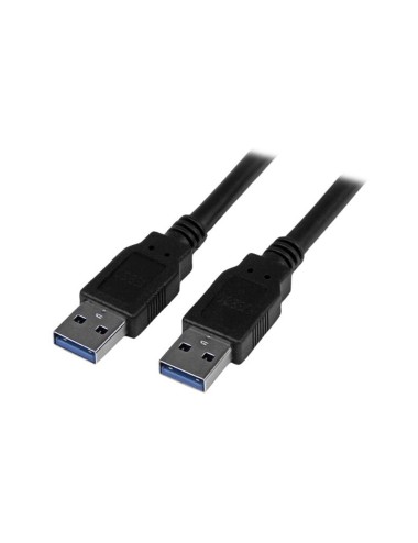 Cable usb 3.0 a-a macho-macho 2m negro