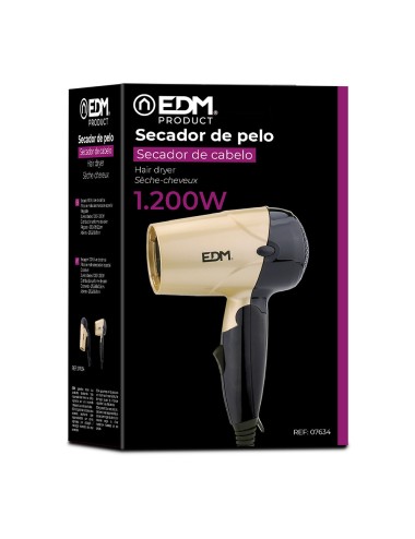 Secador de pelo de viaje bi-tension 1000 - 1200 w