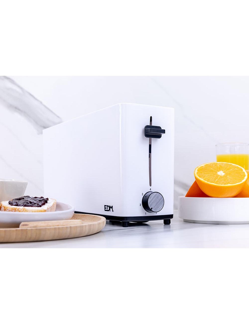 Tostadora ranura larga white design 900 w