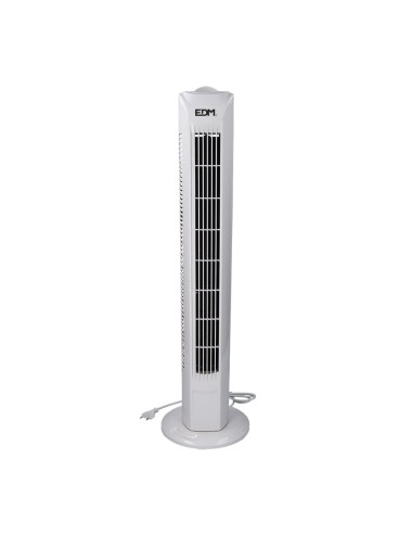 Ventilador de torre. potencia: 45 w 60db, blanco 21 x 78 cm