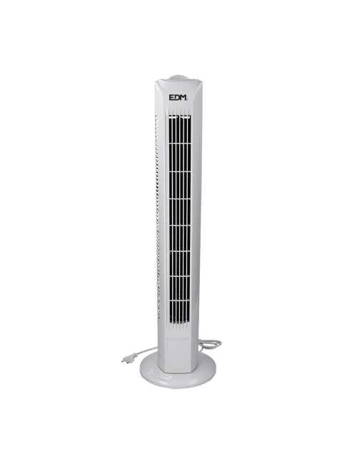 Ventilador de torre. potencia: 45 w 60db, blanco 21 x 78 cm