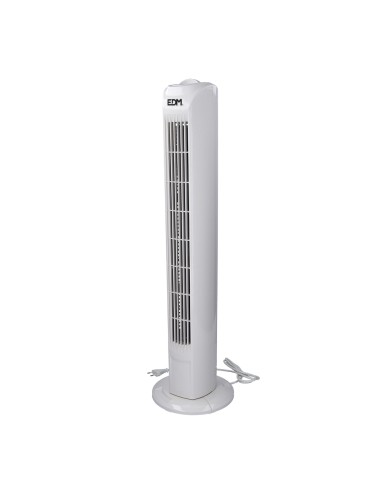 Ventilador de torre. potencia: 45 w 60db, blanco 21 x 78 cm