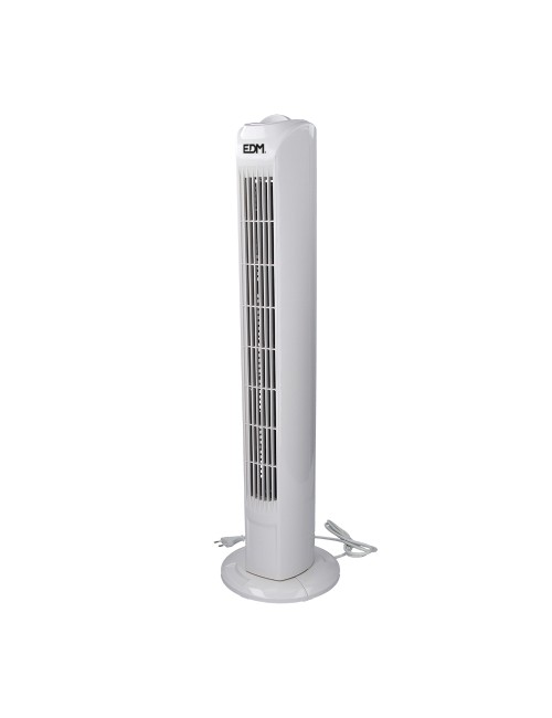 Ventilador de torre. potencia: 45 w 60db, blanco 21 x 78 cm