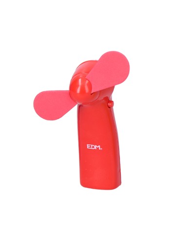 Ventilador a pilas "funny colors" 2 x aa (no incluidas) edm colores surtidos