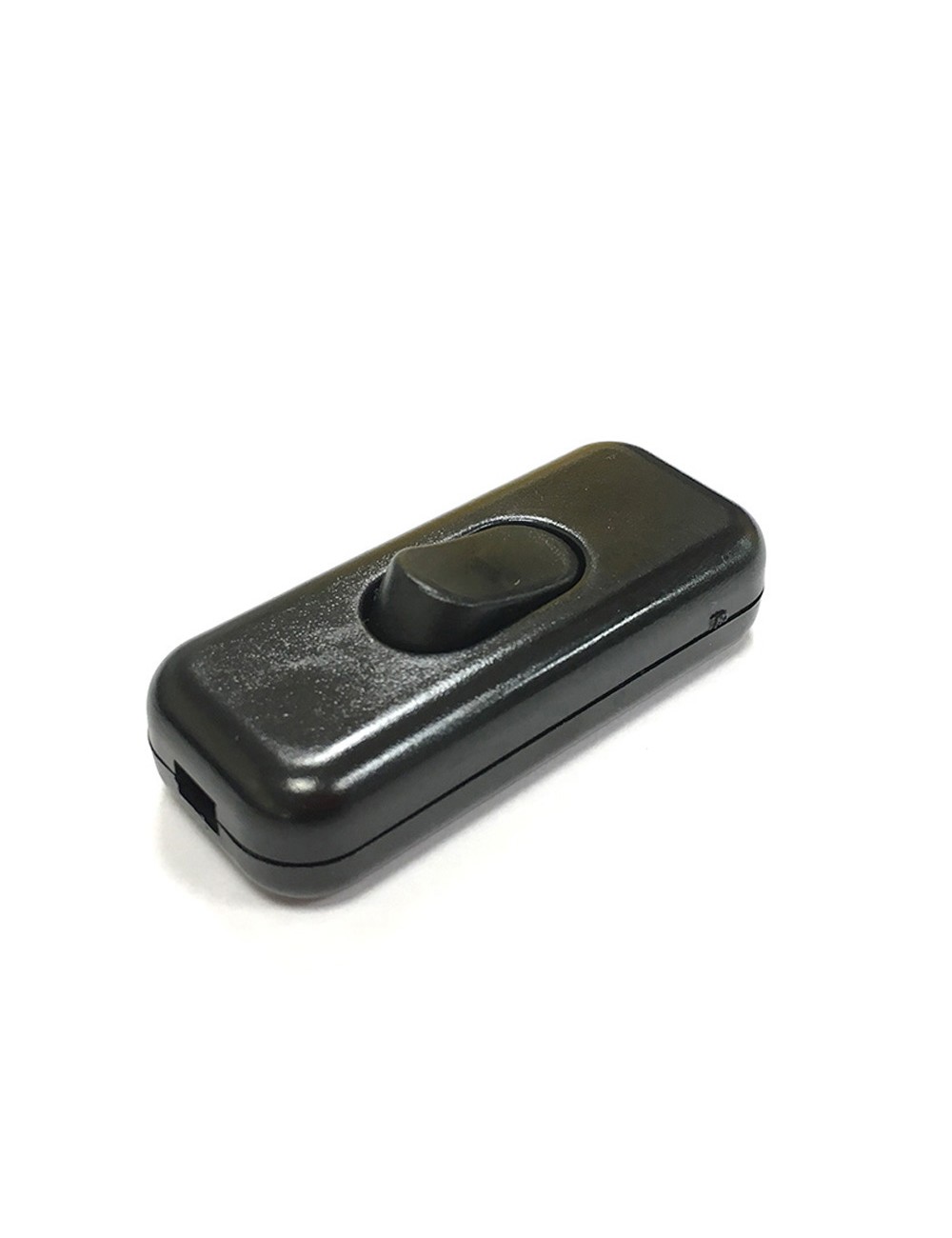 Interruptor de paso, 4a 250v~, negro (retractilado)