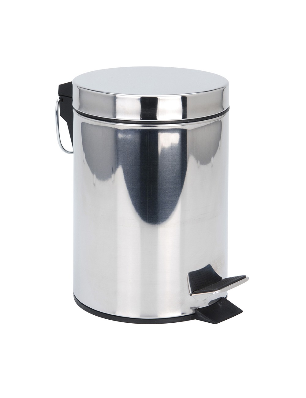 Papelera pedal de acero inox 3 l