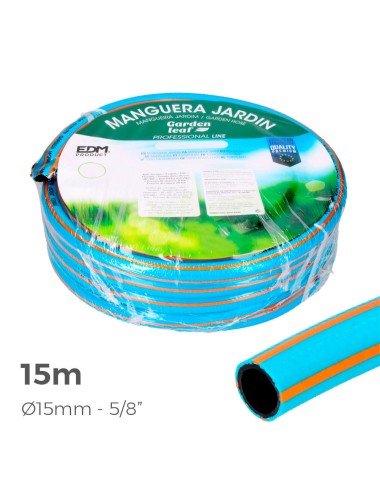 Manguera de jardin pro 15 m (5/8" 15 mm)