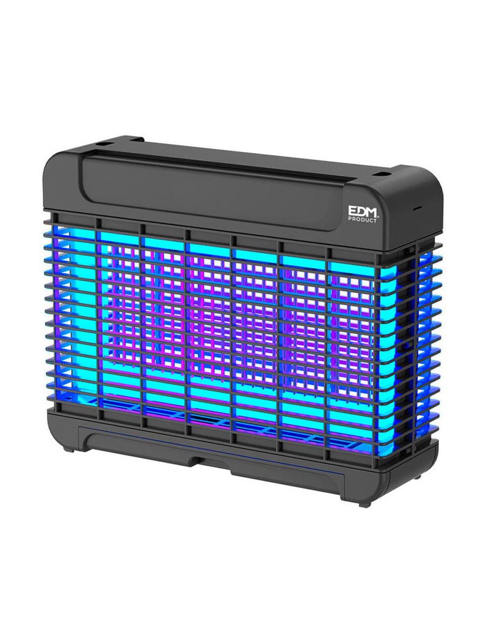 Mata insectos profesional electronico con led 10w 100m 31,6x10x26,3cm color negro edm