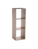 Estanteria madera para 3 cajas organizadoras 100,5 x 34,4 x 32 cm