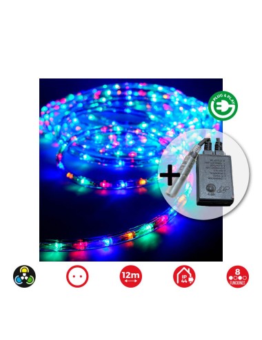 Kit flexiled multifuncion multicolor 12 m