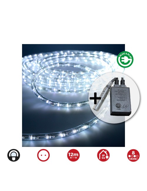 Kit flexiled multifuncion blanco frio 12 m