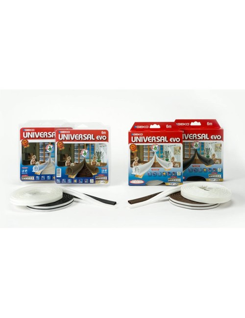 Burlete adhesivo termoplástico 6 m (2 x 3 m) transparente