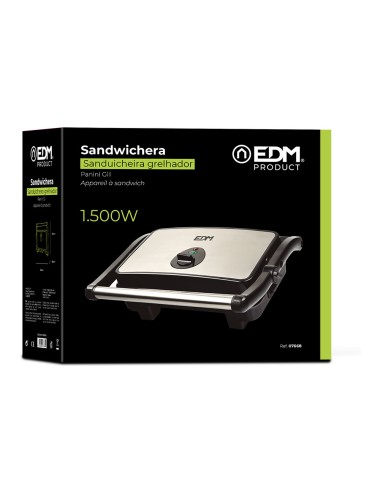Sandwichera doble grill 1500 w