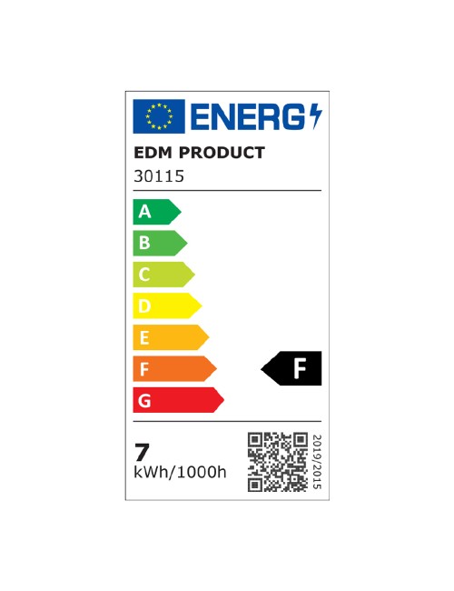 Flexo led 7 w 400 lm 4000 k color plata 13 x 9 x 33 cm