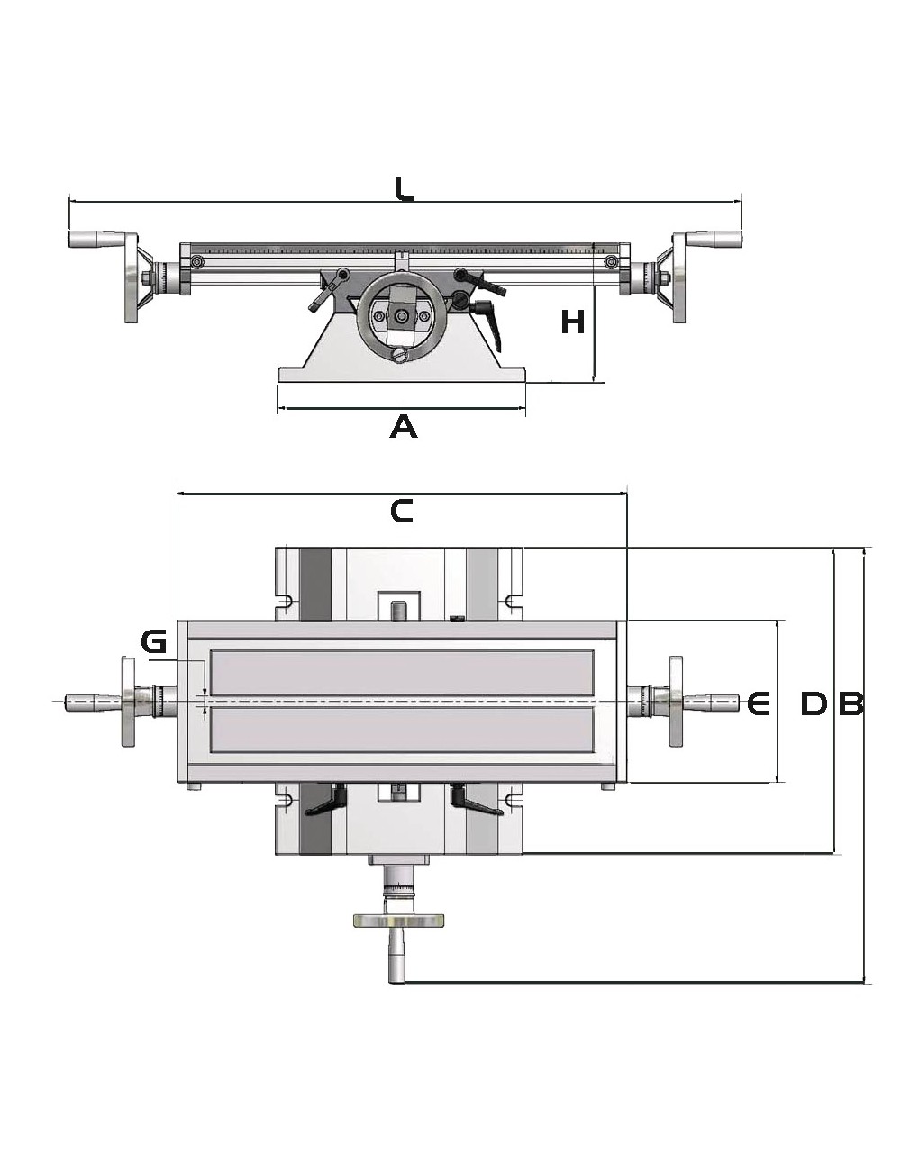 MESA COORDENADAS KT180 KT 180