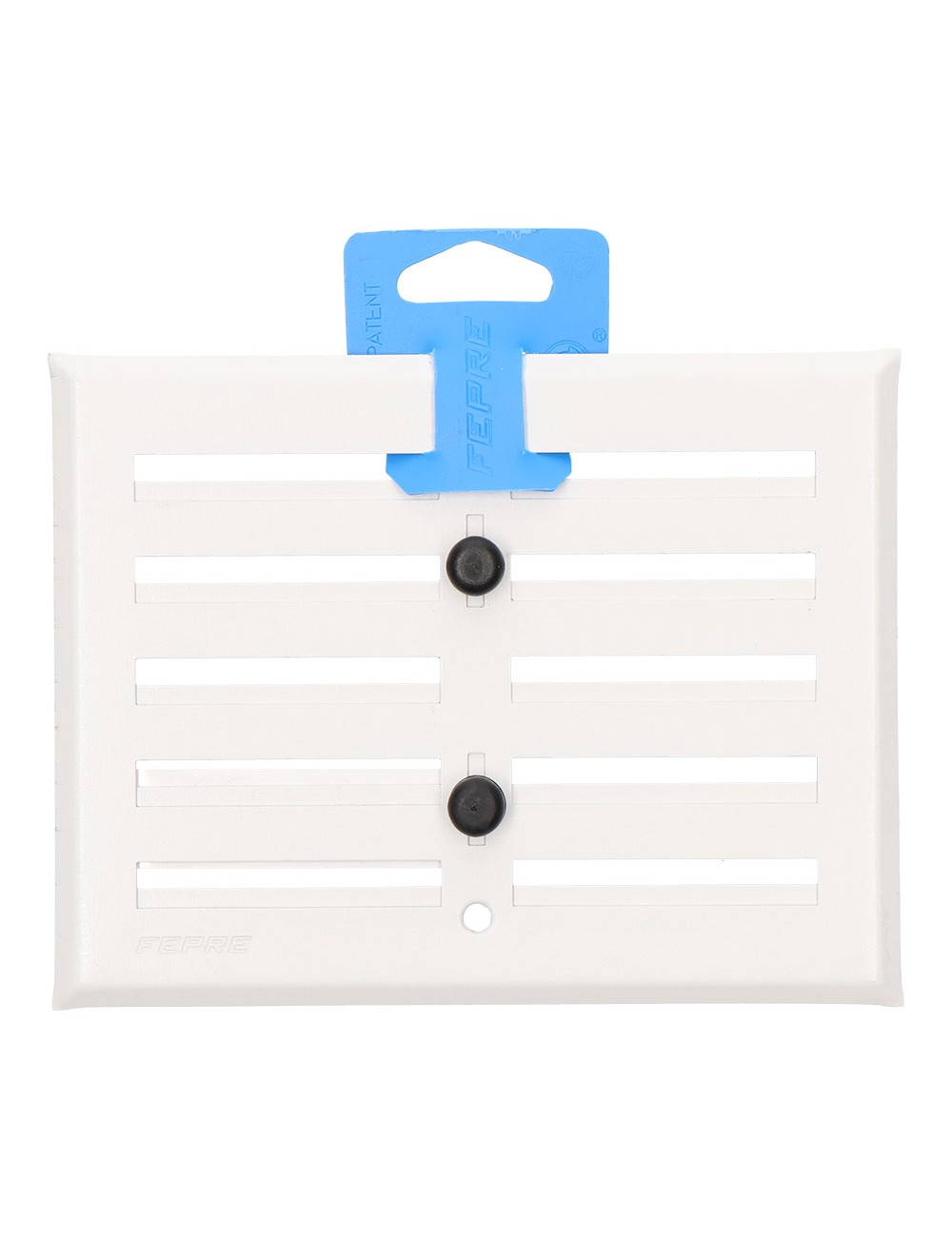 Rejilla regulable. aluminio 0.8 blanco 130x170mm