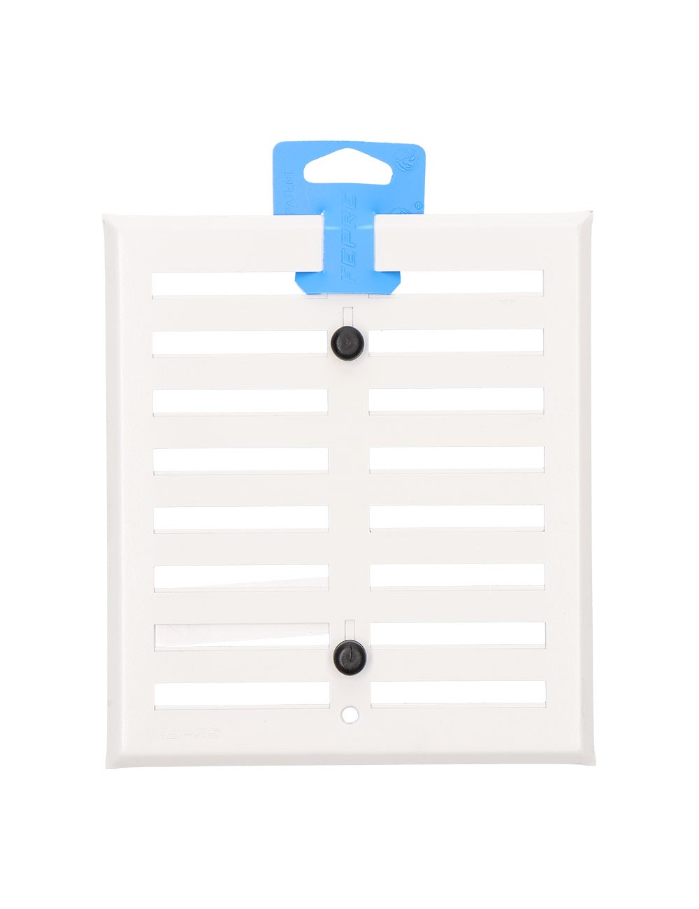 Rejilla regulable. aluminio 0.8 blanco 170x190mm