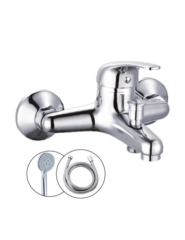 Grifo monomando de bañera empotrado serie saona