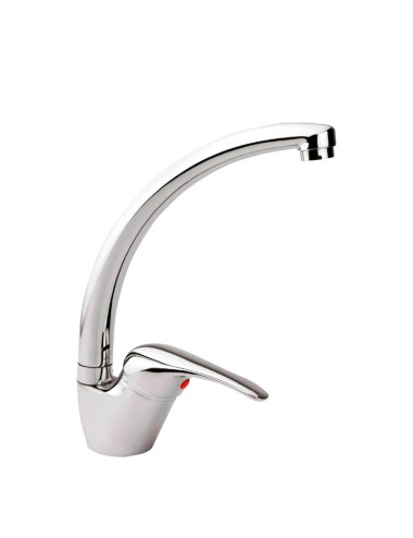 Grifo monomando de cocina caño alto serie saona
