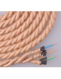 Cable de cuerda de yute trenzado 3 g 0,75mm 20m euro/m