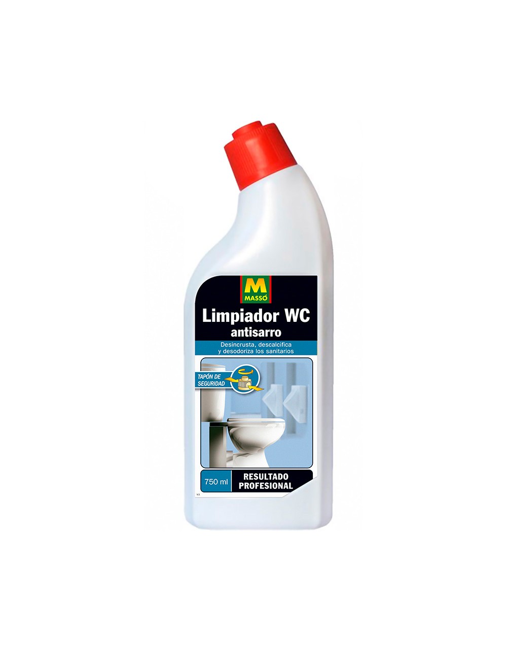 Limpiador desincrustante inodoros 750 ml