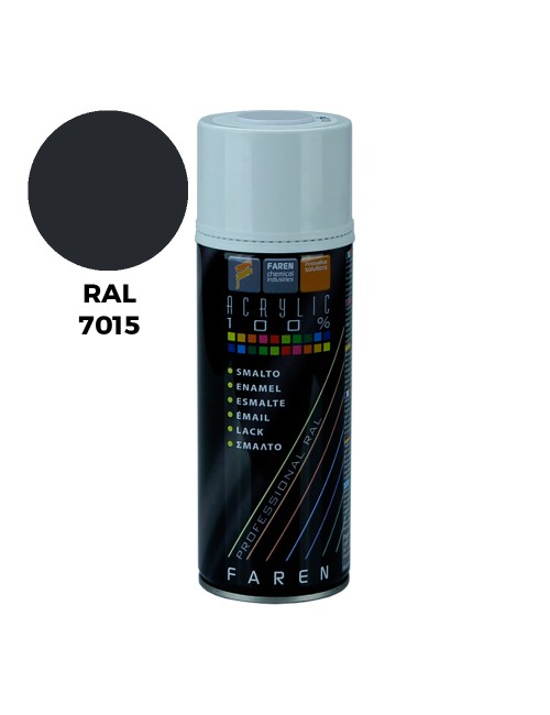 Pintura en spray ral 7015 gris pizarra 400 ml