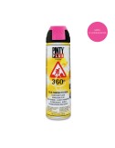 Pintura en spray tech 650 cc marcador 360° fucsia t184