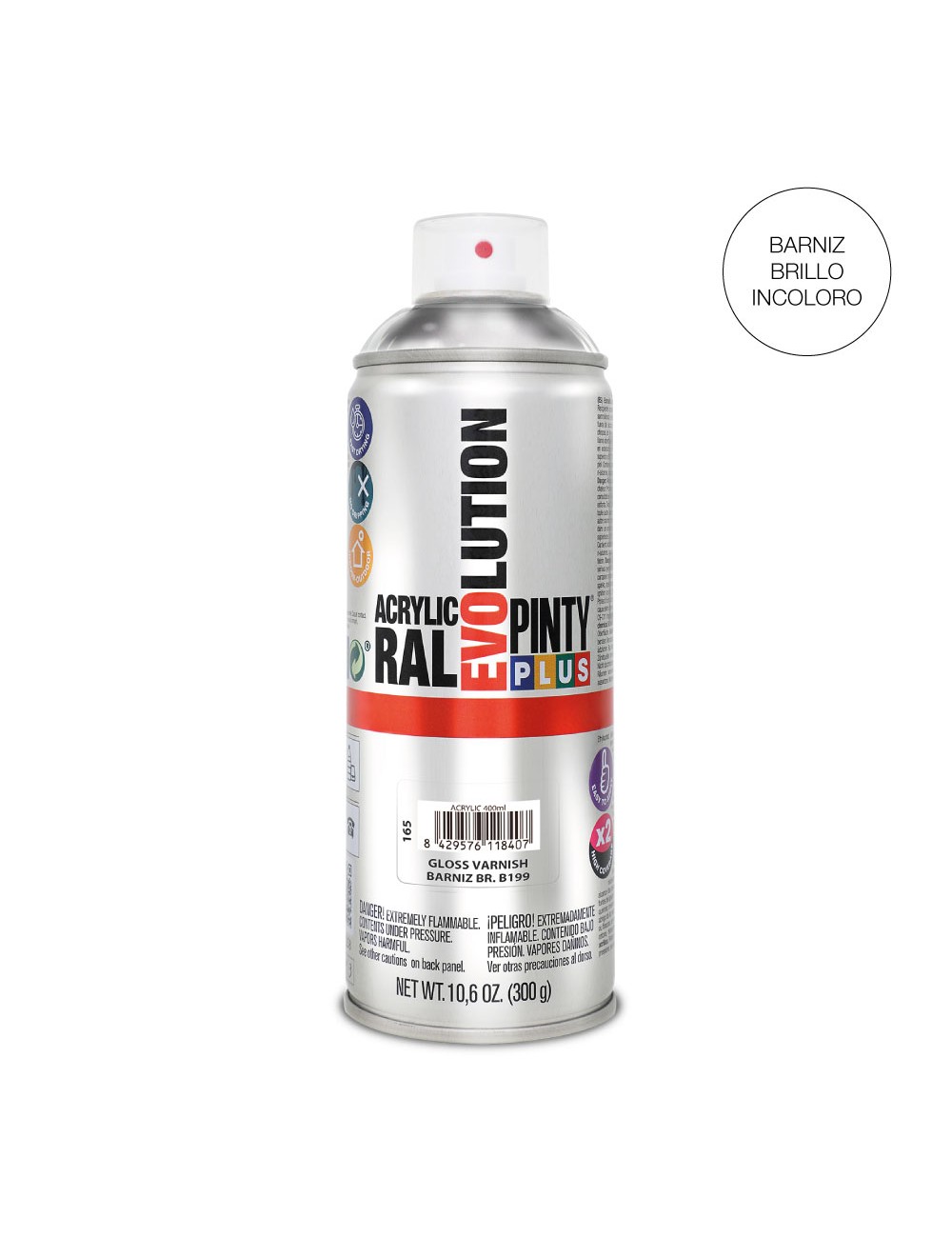 Spray barniz evolution 520 cc brillo b199