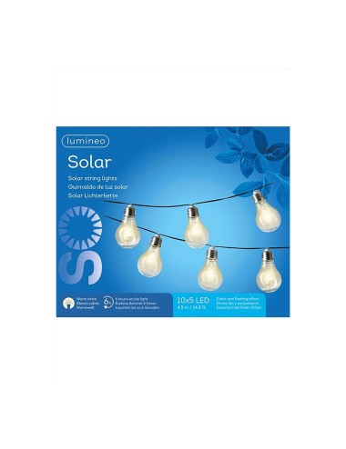 Guirnalda solar micro led