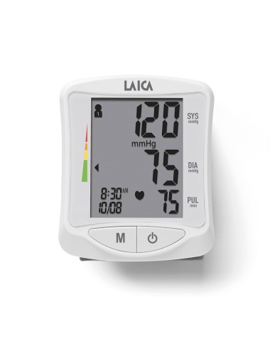 Tensiometro digital de muñeca blanco