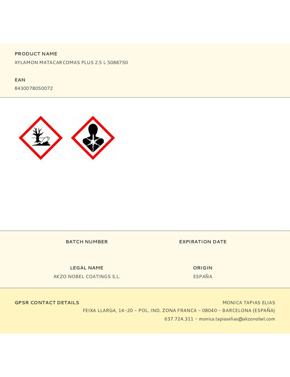 Tratamiento matacarcomas plus 2,5 l