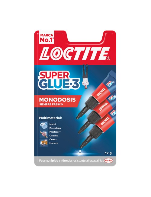 Super glue mini trio 3 x 1 g