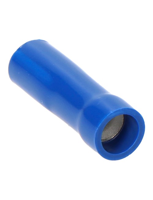Terminal aislado azul hembra faston 2,8 mm, bolsa 100 uds