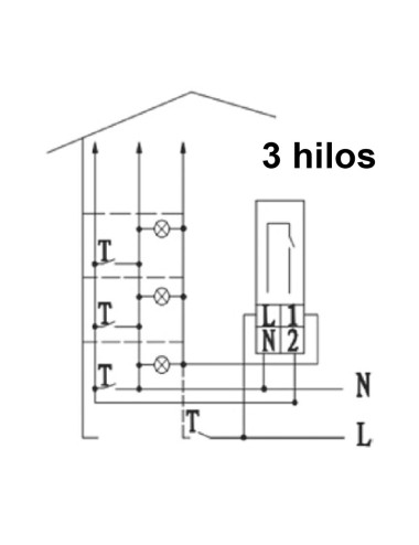 Minutero escalera automatico - 1 modulo din (retractilado) solera ae16/230