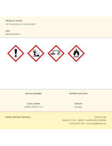 Pattex nural 21 22ml 2662490