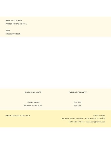 Pattex nural 28 40 ml