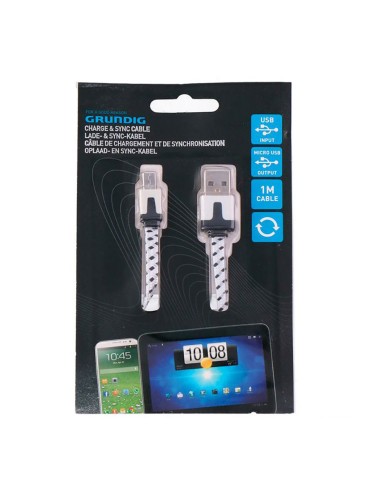 Cable usb-a a micro usb 1 m