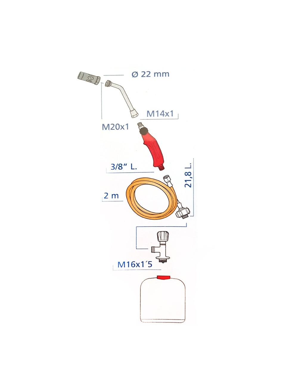 Kit soplete eco super ego