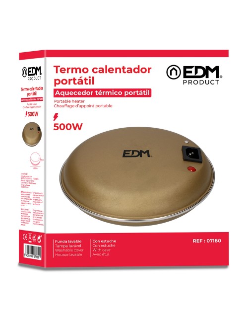 Termo calentador - 500 w 20 x 5 cm