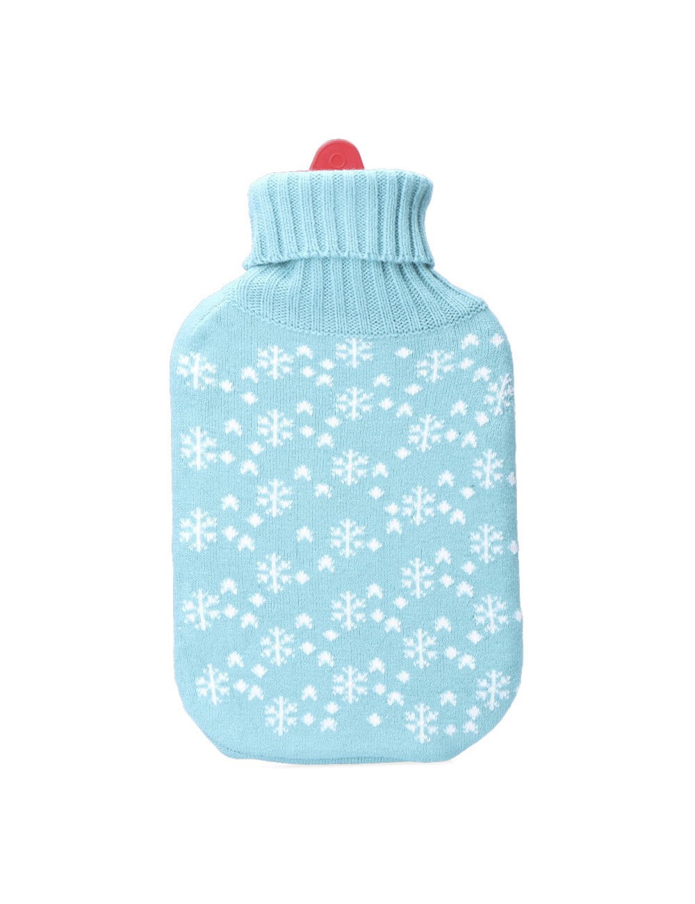 Bolsa de agua caliente 2 l modelo azul copos blancos