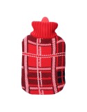 Bolsa de agua caliente 2 l modelo clásico escoces rojo